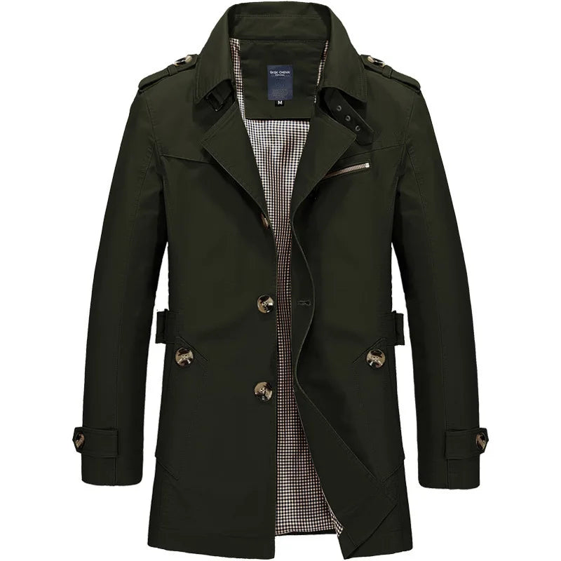 Helvano | Moderner Trenchcoat für Herren