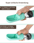 Helvano | 2-in-1 Futter- und Wasserflasche für Hunde