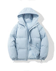 Helvano | Warme gepolsterte Damenjacke mit Kapuze