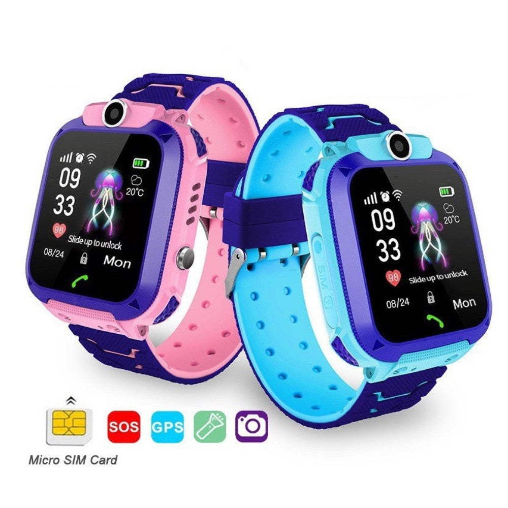 Helvano | Kinder-Smartwatch mit GPS, Kamera &amp; SOS