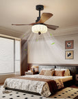 Helvano | Deckenventilator mit Licht und Fernbedienung