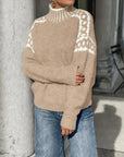 Helvano | Gemusterter Strickpullover für Damen