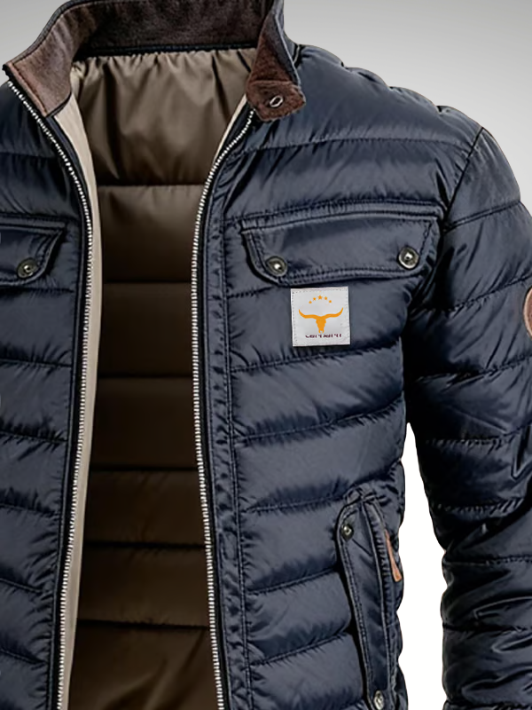 Helvano | Steppjacke für Herren in Marineblau