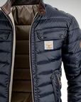 Helvano | Steppjacke für Herren in Marineblau