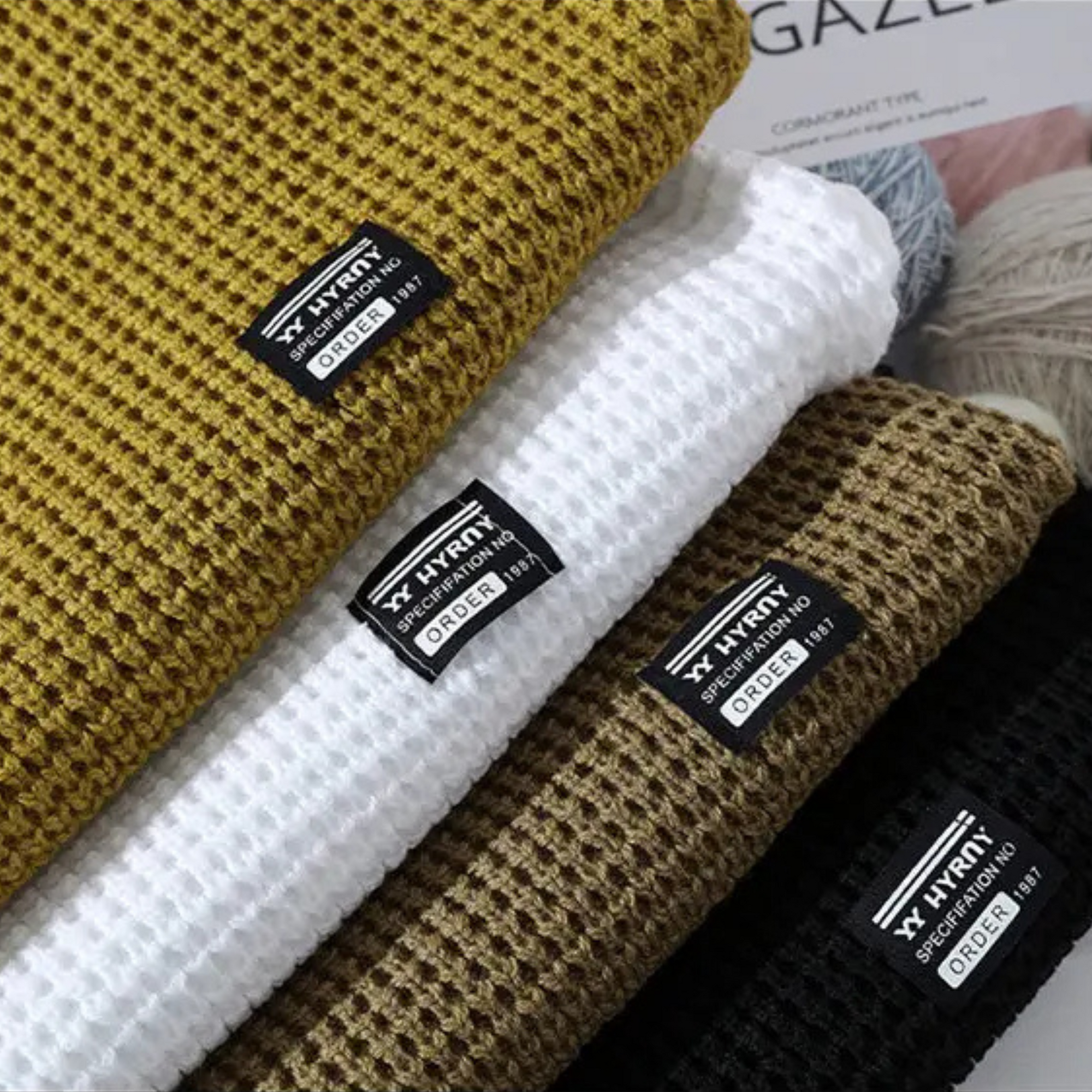 Helvano | Herren-Strickpullover mit Waffelstruktur