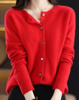 Helvano | Strickpullover für Damen mit Rundhalsausschnitt