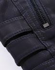 Helvano | Vegane Lederjacke für Herren im Bikerstil