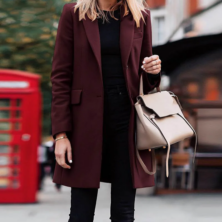 Helvano | Eleganter Trenchcoat für Damen mit Bindegürtel