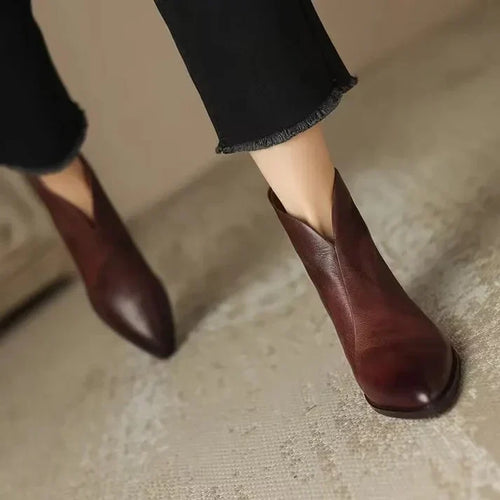 Helvano | Spitze Ankle Boots für Damen