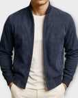 Helvano | Herren Bomberjacke in Wildlederoptik