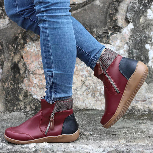 Helvano | Orthopädische Stiefel mit Reissverschluss für Damen