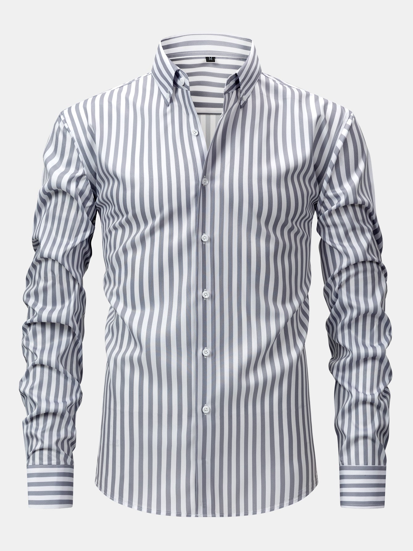 Helvano | Herren-Set gestreiftes Hemd &amp; Slim-Fit Hose