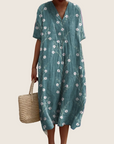 Helvano | Sommerkleid mit Blumenmuster für Damen