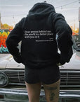 Helvano | Dear Person Behind Me Hoodie für Damen