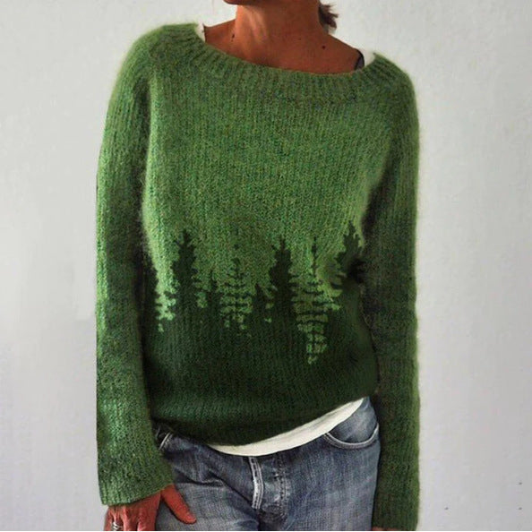 Helvano | Retro-Strickpullover für Damen