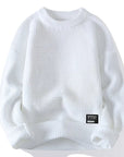 Helvano | Herren-Strickpullover mit Waffelstruktur