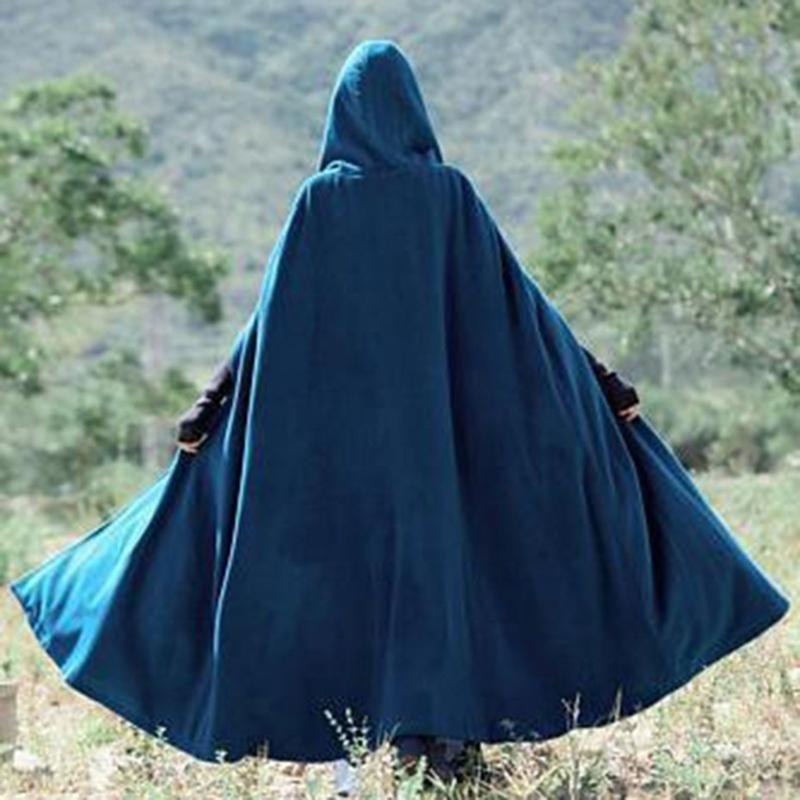 Helvano | Warmer Baumwollmantel für Damen in Schwarz