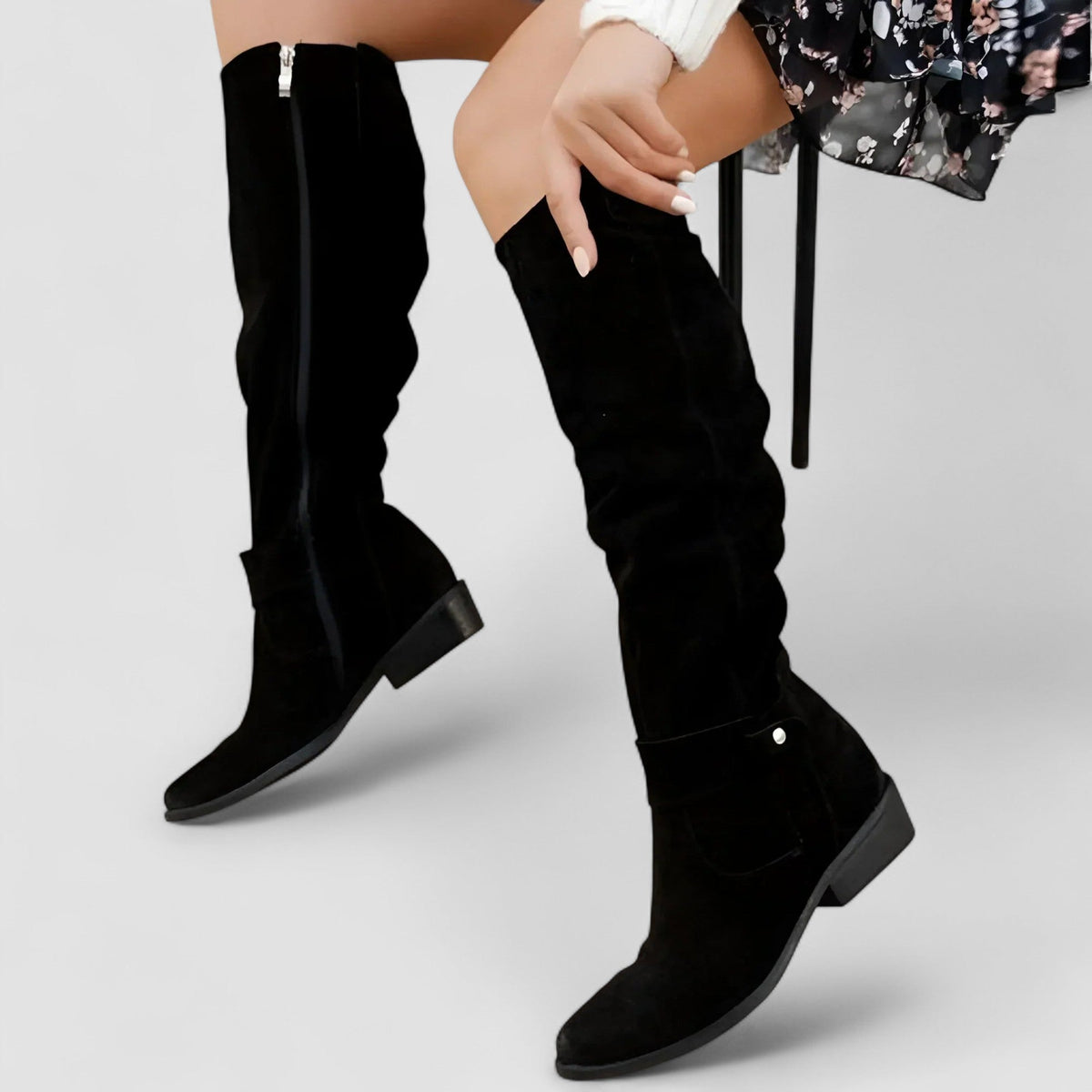 Helvano | Komfort-Stiefel mit Fussstütze für Damen