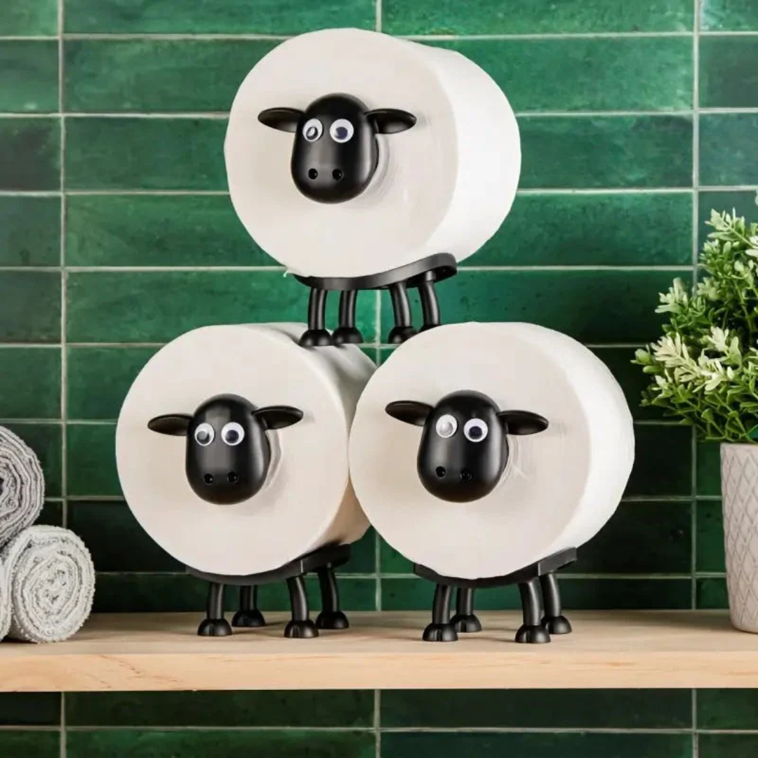 Helvano | Deko-Toilettenpapierhalter im Schaf-Design