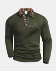 Helvano | Kariertes Poloshirt für Herren