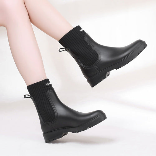 Helvano | Regenstiefel für Damen in Schwarz