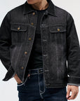 Helvano | Denim-Arbeitsjacke für Herren