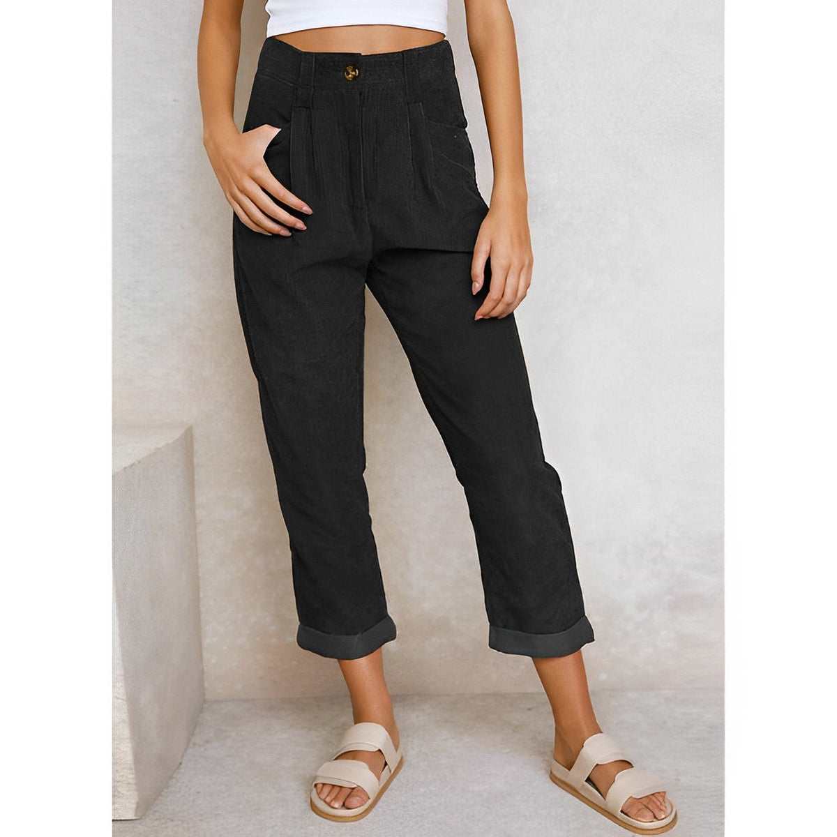 Helvano | Gerade Cordhose für Damen