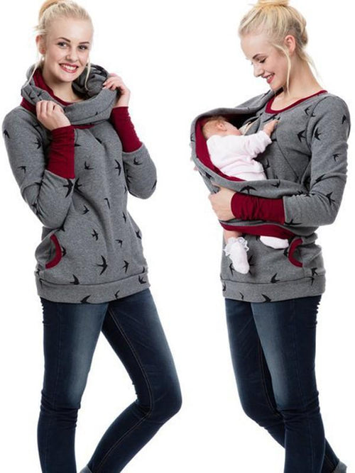 Helvano | Still-Sweatshirt mit Reissverschluss für Damen