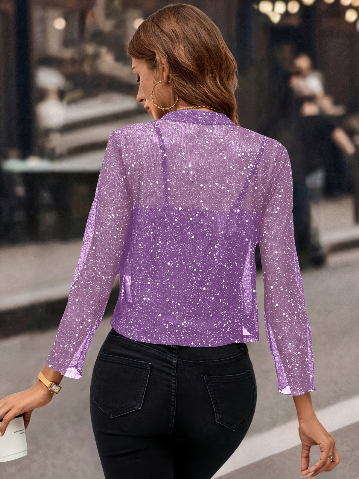 Helvano | Kurze Glanz-Jacke für Damen