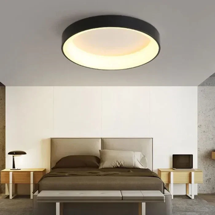Helvano | Runde LED-Deckenleuchte im Nordic-Stil