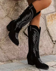Helvano | Cowboystiefel mit Stickerei für Damen