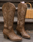 Helvano | Damen-Cowboystiefel mit Stickerei