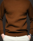 Helvano | Strickpullover mit Stehkragen für Herren
