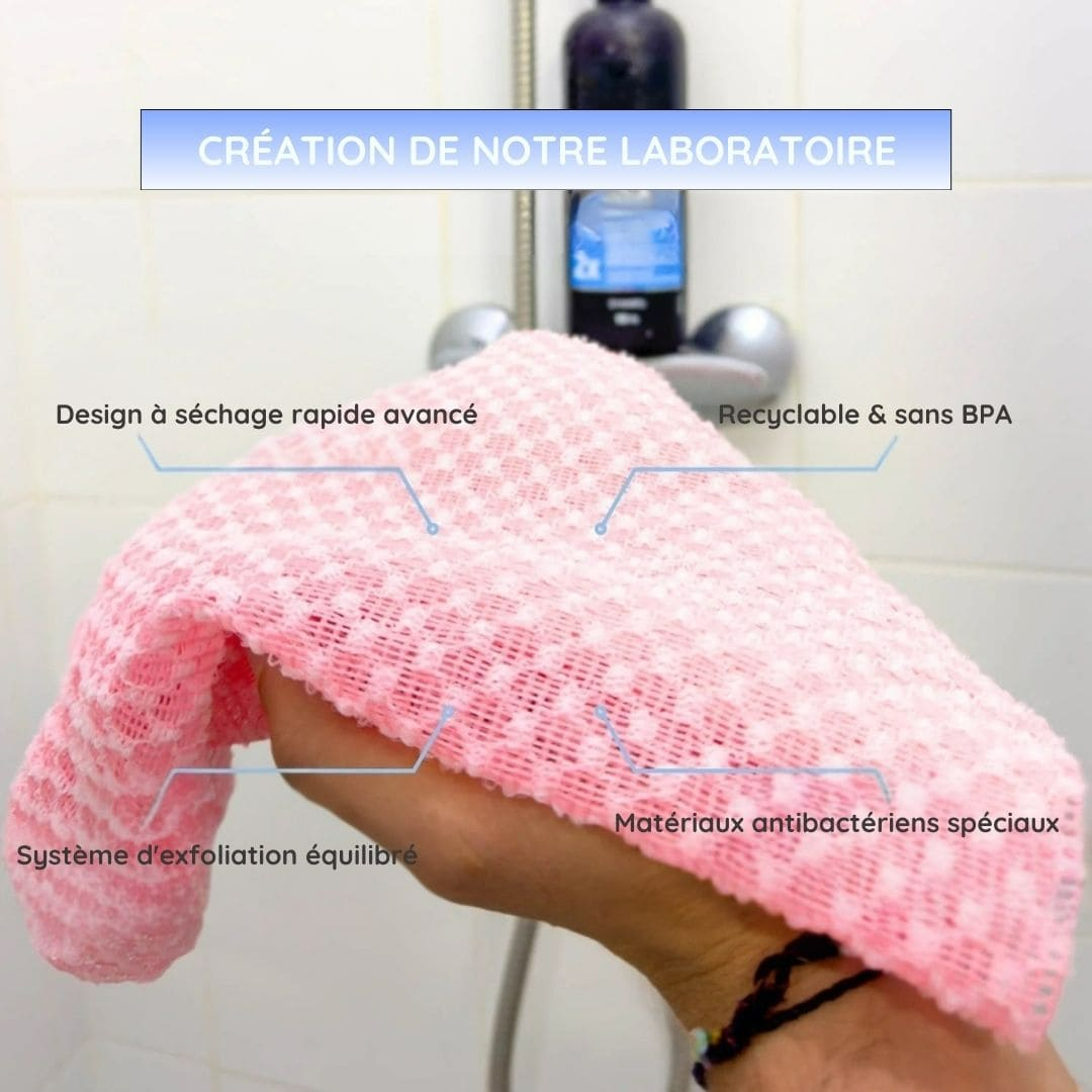 Helvano | Peeling-Waschlappen für die Dusche