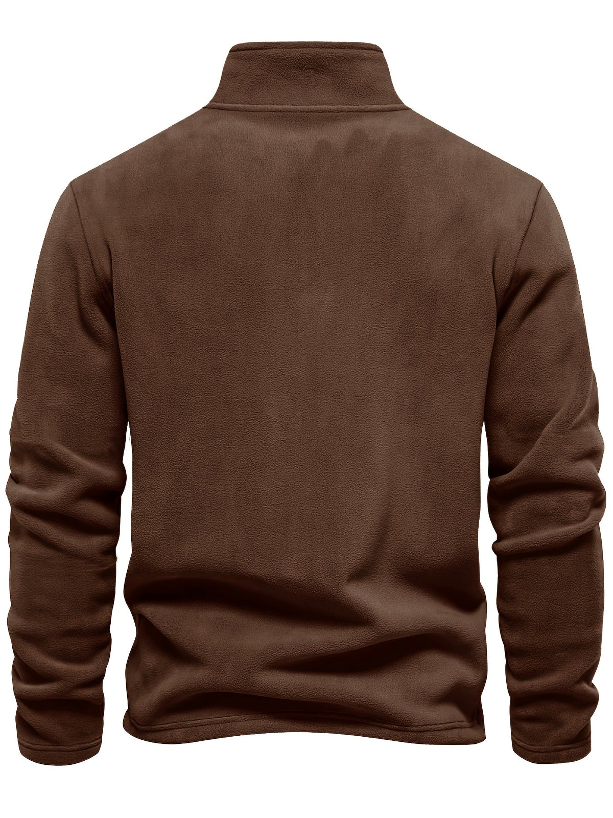 Helvano | Herren Strickpullover mit Stehkragen und Half-Zip