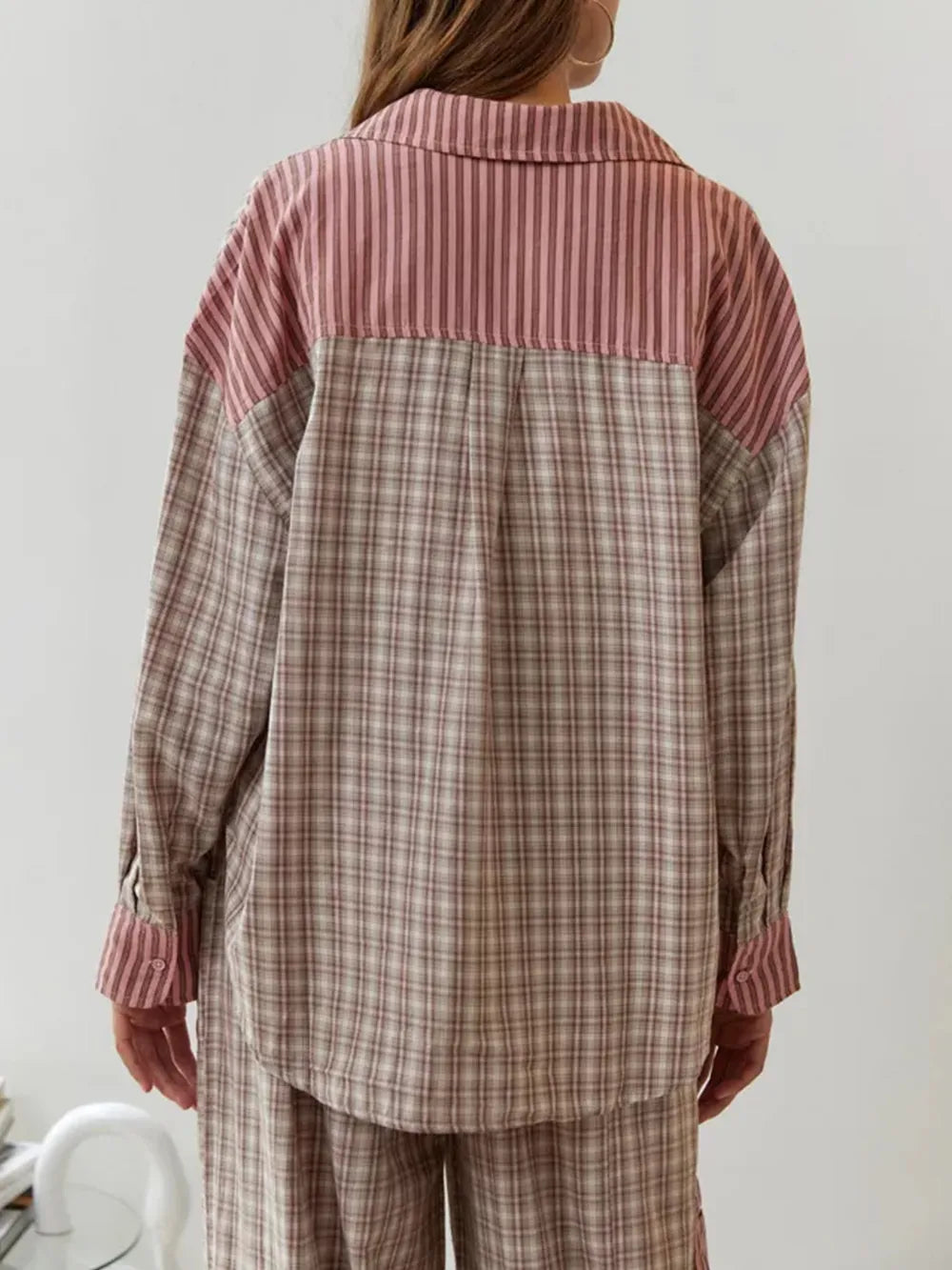 Helvano | Zweiteiliger Pyjama für Damen aus Baumwolle