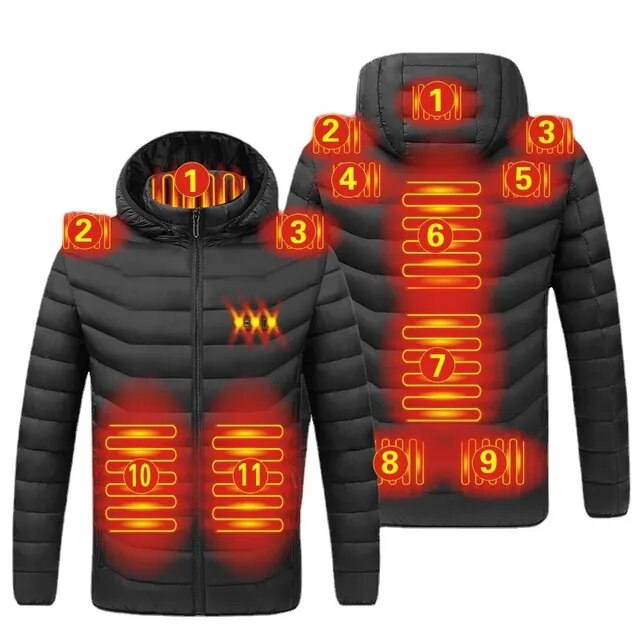 Helvano | Beheizte Jacke für Herren mit USB-Heizung