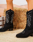 Helvano | Cowboystiefel mit Stickerei für Damen