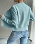 Helvano | Damen Zopfstrick-Cardigan mit Knopfleiste