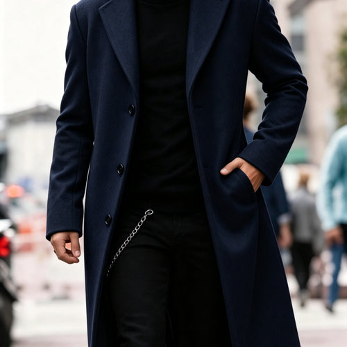 Helvano | Langer Trenchcoat für Herren