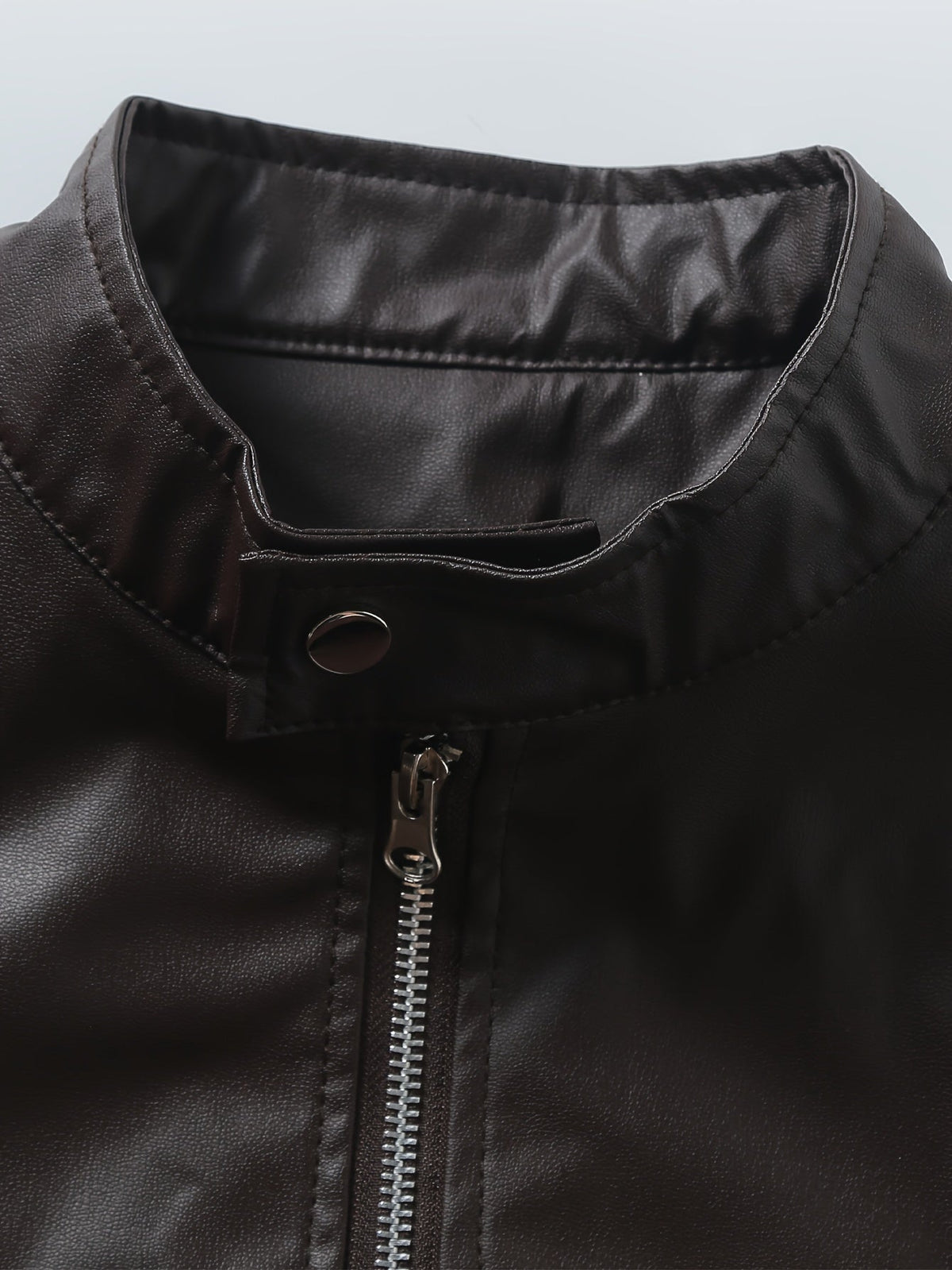 Helvano | Bikerjacke mit Stehkragen für Herren