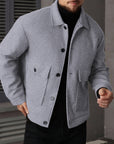 Helvano | Strukturierte Utility-Jacke für Herren