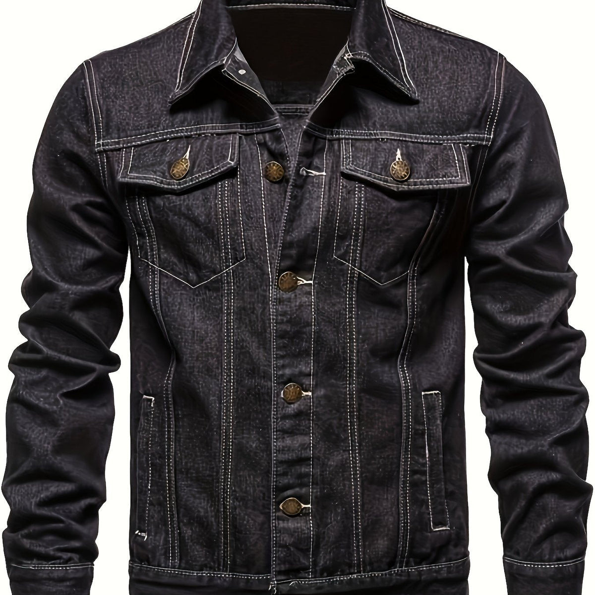 Helvano | Denim-Arbeitsjacke für Herren