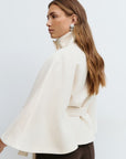 Helvano | Cape-Mantel mit Gürtel für Damen