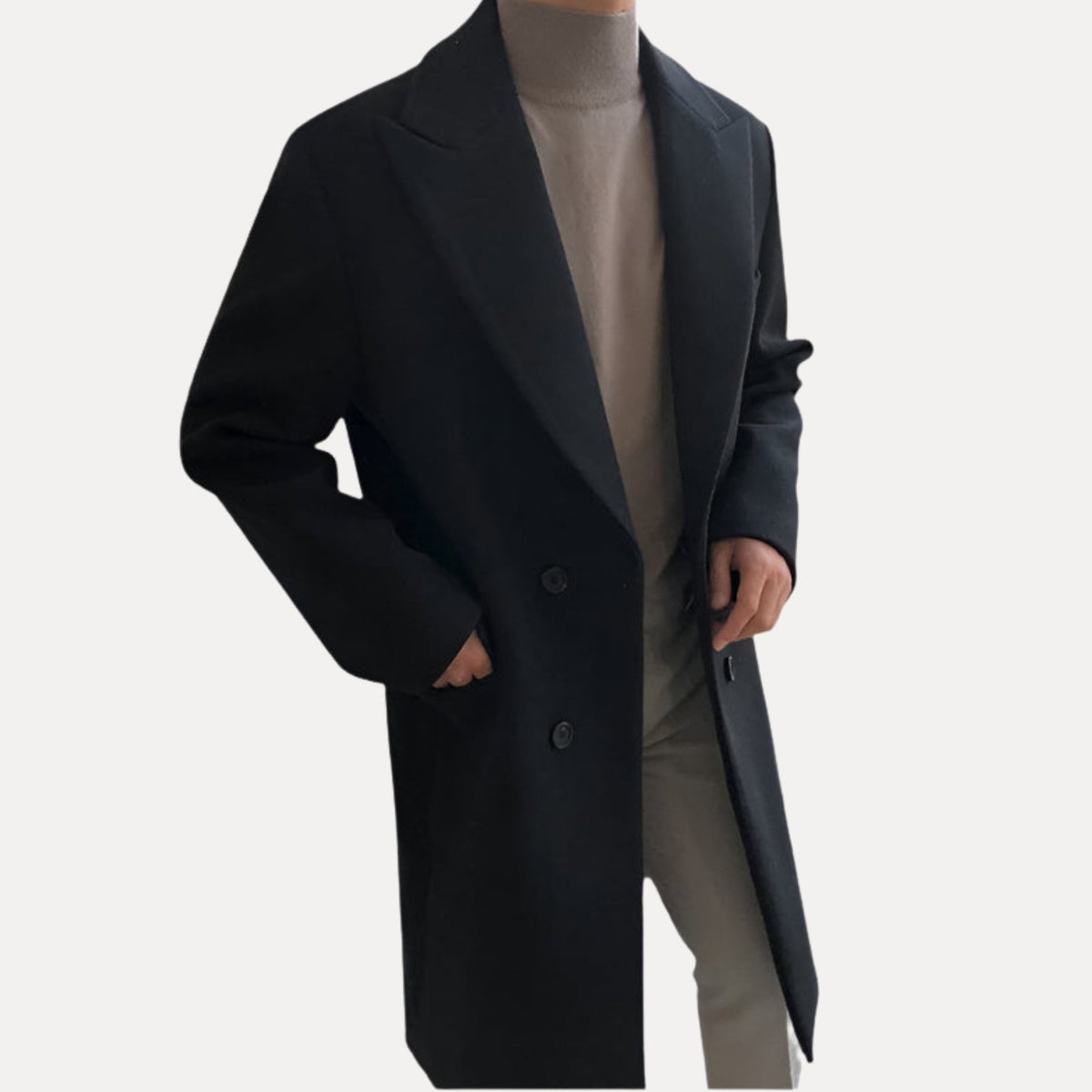 Helvano | Gefütterter Herrenmantel