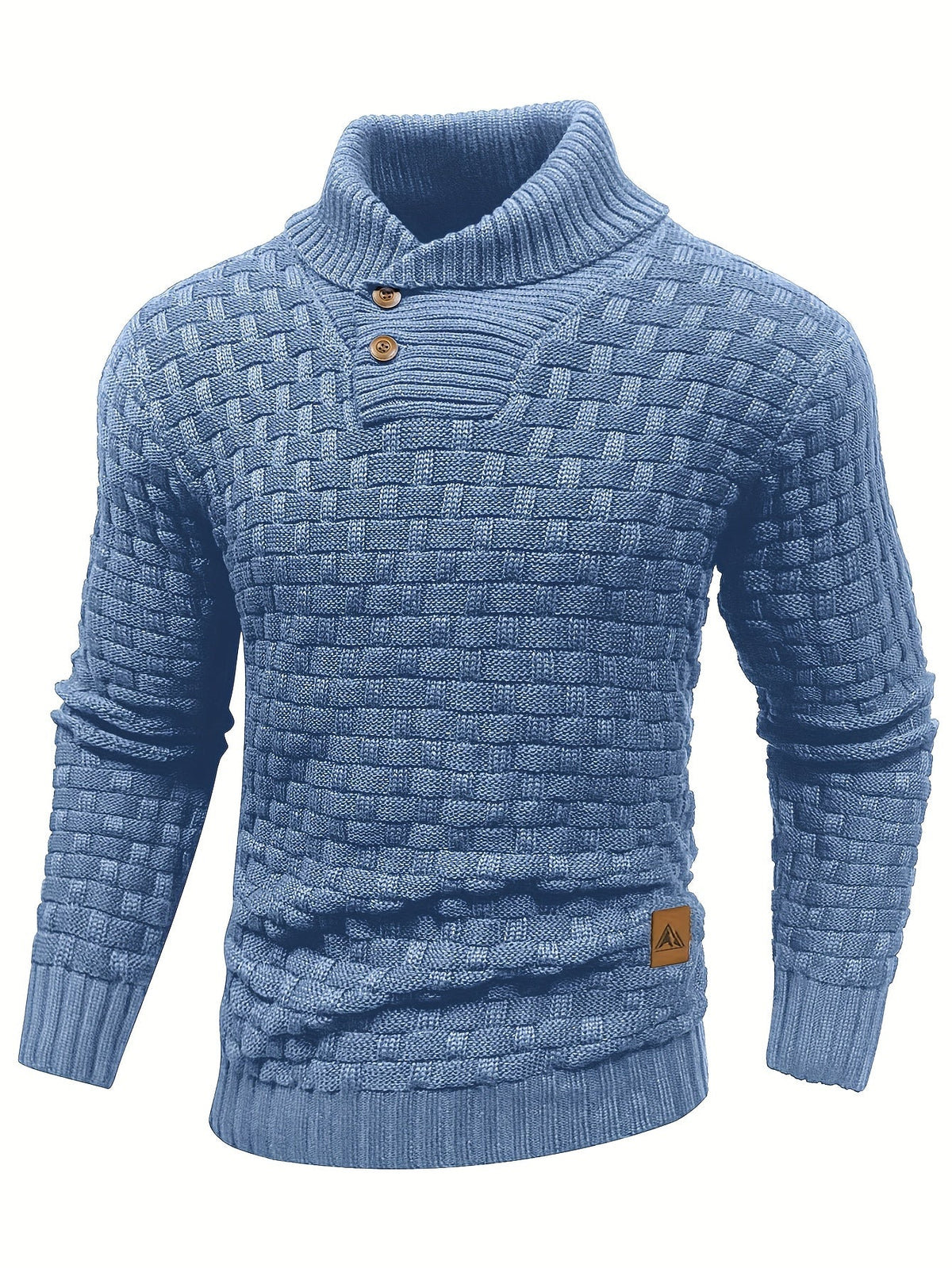 Helvano | Strickpullover mit Schalkragen für Herren
