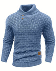 Helvano | Strickpullover mit Schalkragen für Herren