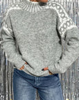 Helvano | Gemusterter Strickpullover für Damen