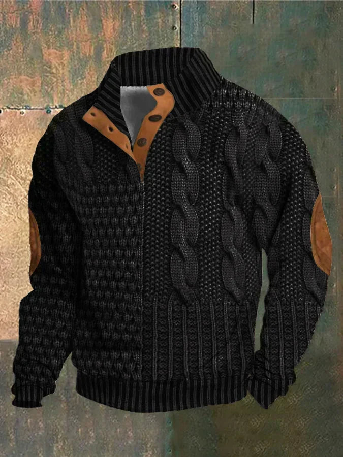 Helvano | Herren Strickpullover mit Muster