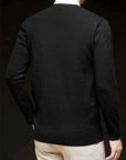 Helvano | Herren Strickpullover mit V-Ausschnitt
